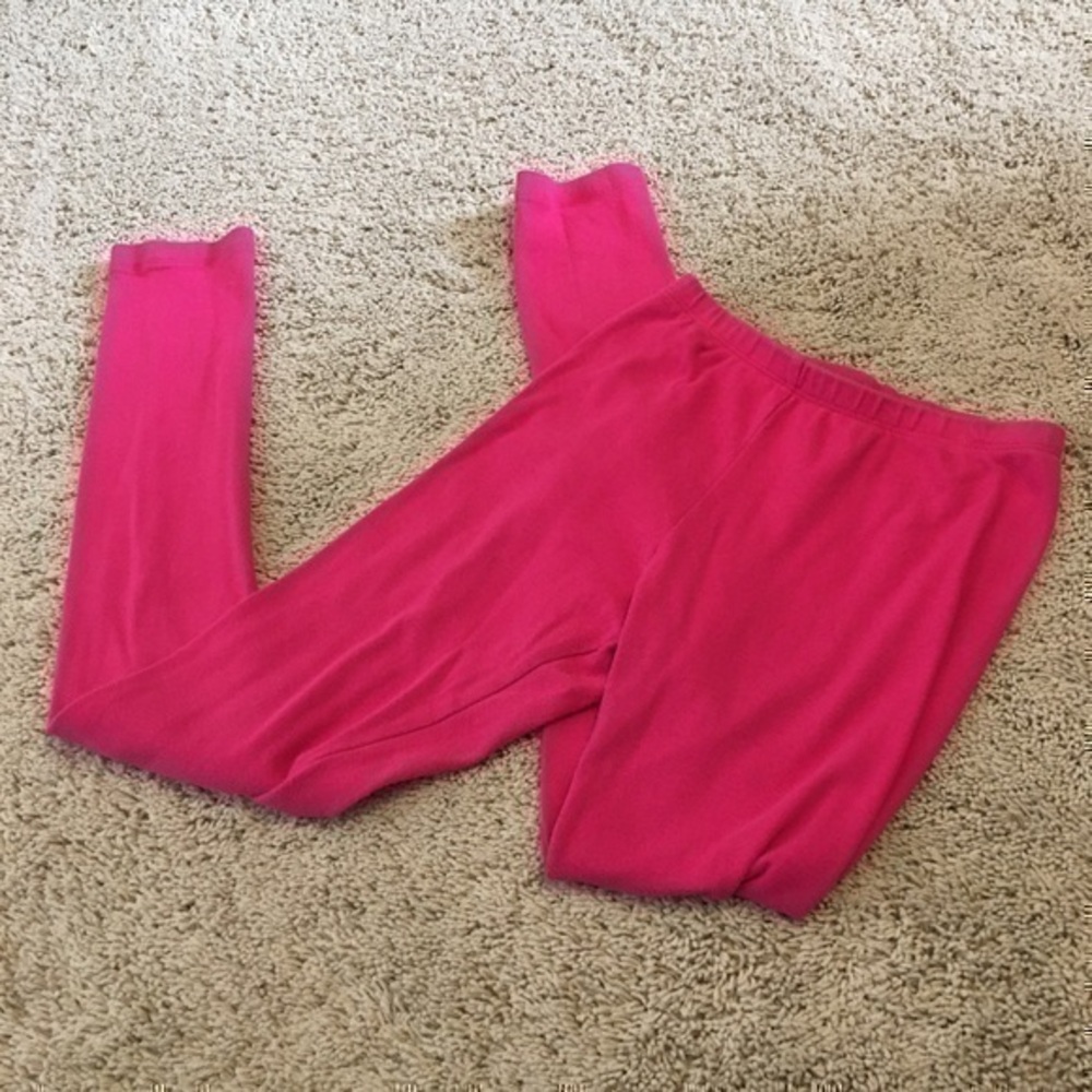 Girls size 10 City Threads pink leggings